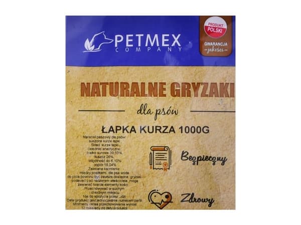 PETMEX Kyllingepote til hunde - 1 kg