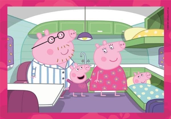 Puslespill 4-i-1 Peppa Pig 2026