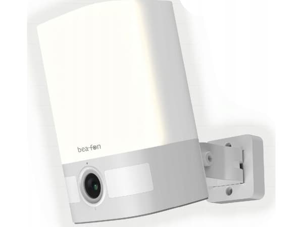 Beafon Safer 4L, IP-säkerhetskamera, Utomhus, Trådlös, Amazon Alexa & Google Assistant, 600 LM, Vägg