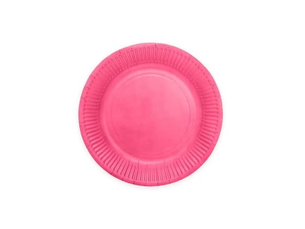 Hot pink papperssugrör, 18 cm, 8 st