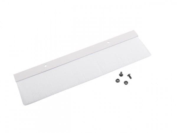 Lanberg - Kabelingångspanel med borste, för rack - takmontering, golvmontering - grå, RAL 7035 - 19"