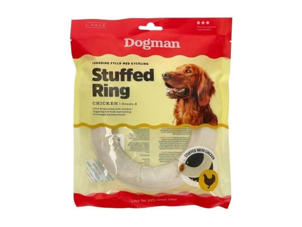 DOGMAN Kylling fylt ring 1p 15cm