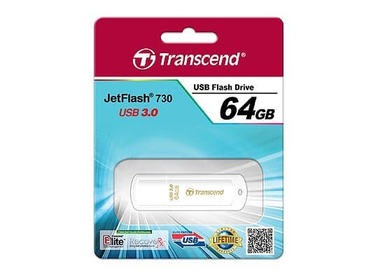Transcend JetFlash 730 64GB USB 3.1 Gen 1