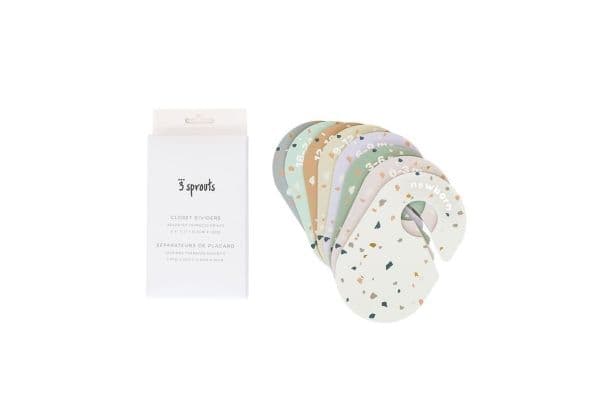 3 Sprouts Skabsdeler (8 stk.), Terrazzo
