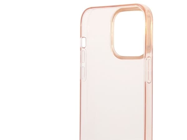 Guess transparent iPhone 14 Pro Max 6,7"-skal - Rosa