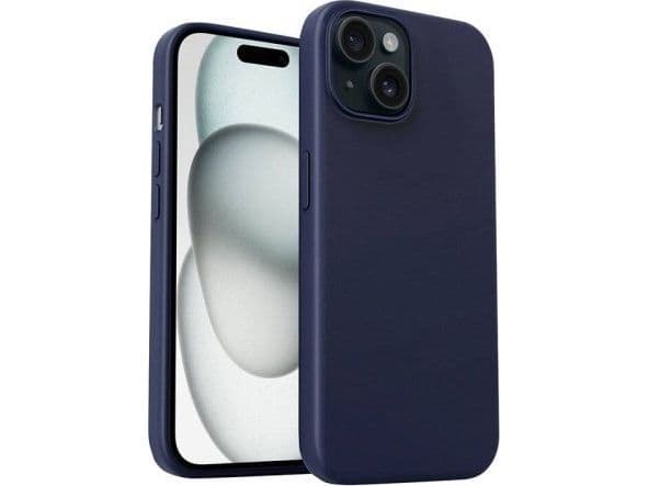 Aukey PC-GJ10B kotelo iPhone 15 Plus (myrskyn sininen)