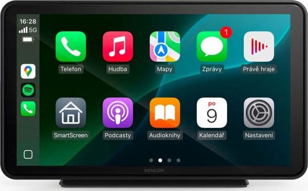 SCT M760BWT bilstereo, AA/CP-display SENCOR