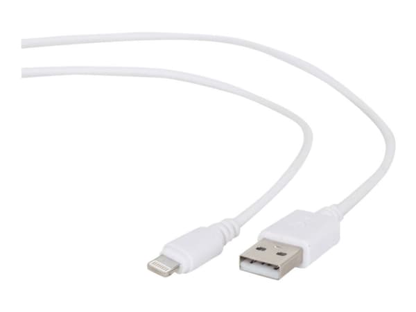 Cablexpert - Lightning-kabel - USB hann til Lightning hann - 1 m - skjermet - hvit