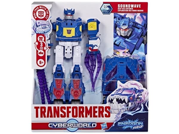Transformers Cyberworld Soundwave Deep Sea Expl.