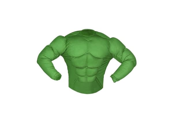 Grøn muskelbluse