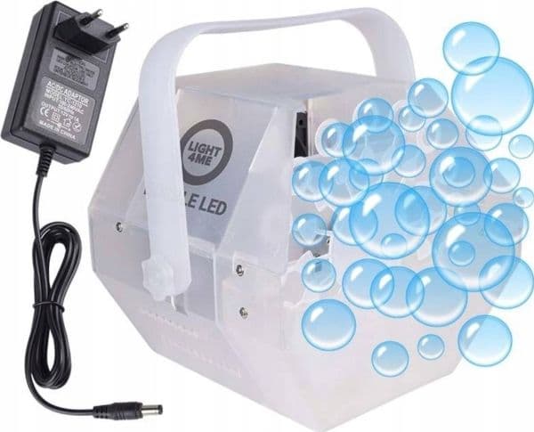 LIGHT4ME BUBBLE LED bubbelmaskin effektiv bubbelgenerator