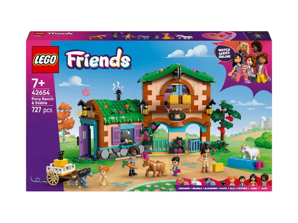 LEGO® Friends 42654 Ponniranch og stall