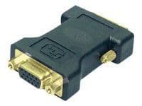 LogiLink AD0001, VGA (D-Sub), DVI-I, Hunkjønn, Hankjønn, Rett, Rett