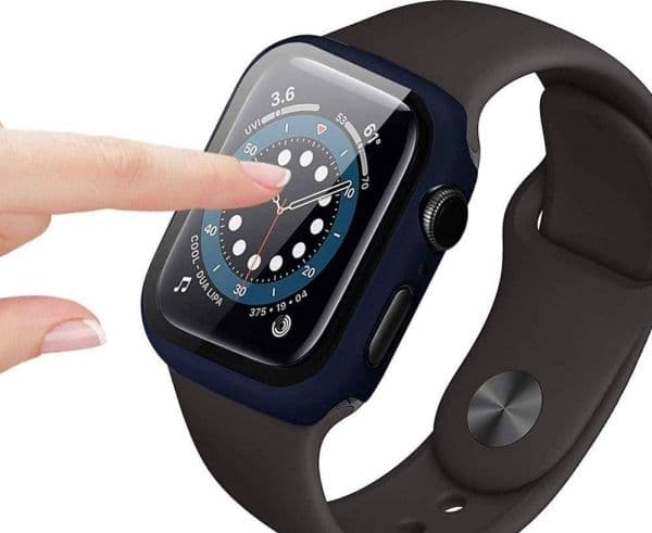 Tech Protect Apple 4/5/6/SE älykellon näytön kehys, musta