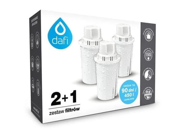 Dafi Classic 2+1 filterpatroner (förpackning)