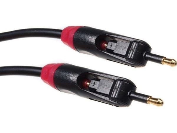 Kaapeli Maclean Toslink Mini - Toslink Mini 0.5m musta (MCTV-642)