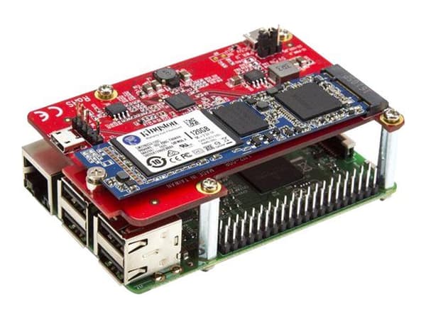 Startech Raspberry Pi Board - USB 2.0 480Mbps - USB to M.2 SATA Converter - USB to SATA Raspberry Pi SSD (PIB2M21) - Diskkontroller - M.2 Card - US...