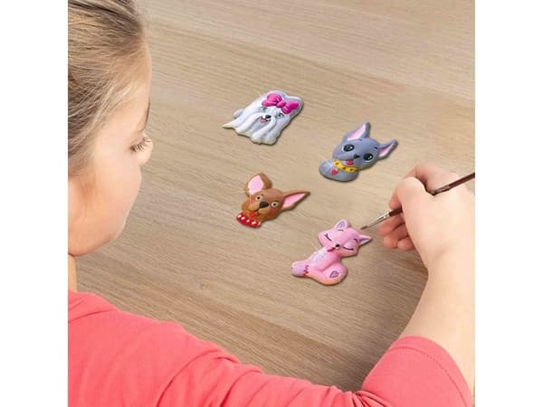 SES Creative Støb & mal - Katte og hunde