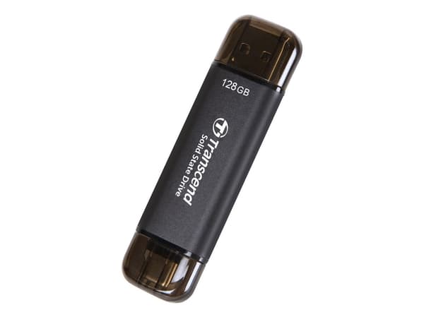 Ulkoinen SSD|TRANSCEND|ESD310C|128GB|USB-C|USB|3D NAND|TS128GESD310C