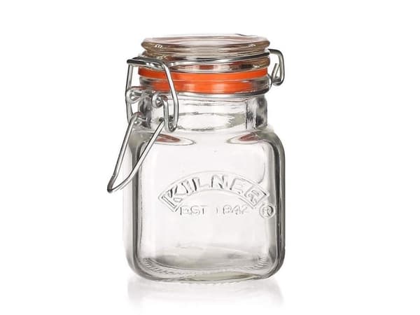Kilner KILNER Sloik 0,07l, Square Clip Top Jar