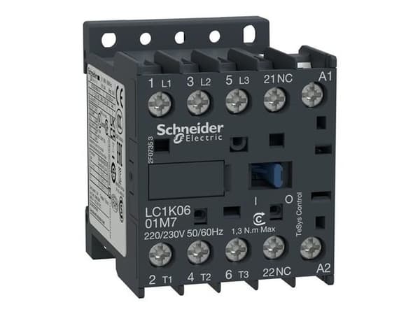 Schneider Electric LC1K0601B7, Multifärg, 24 AC