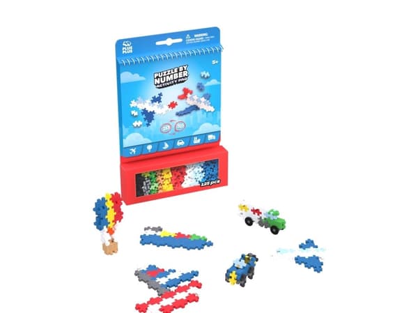 Plus-Plus Activity Pad – Transportation
