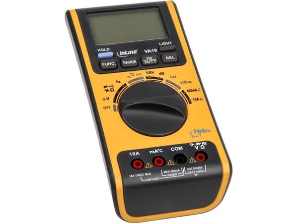 InLine 43116, LCD, 9V, 185x85x44mm