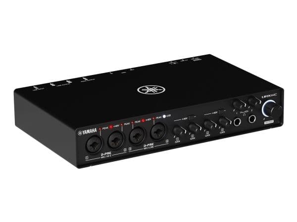 Yamaha URX44C, Desktop, Svart, USB, DC, 252 mm, 159 mm
