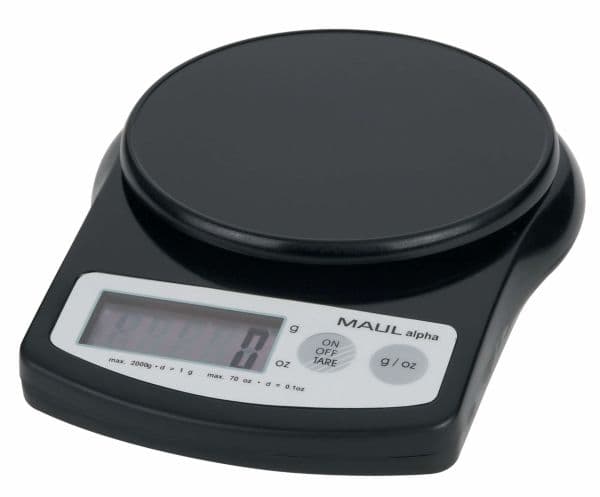 MAUL alpha, Sort, 188 x 141 x 37 mm