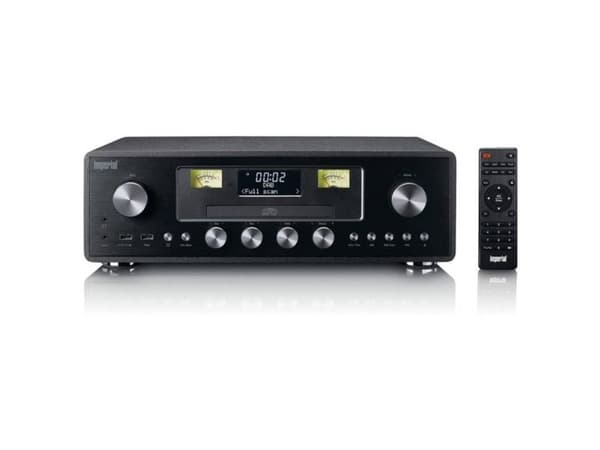 Bordradio Imperial DABMAN 280CD DAB+, FM Sort