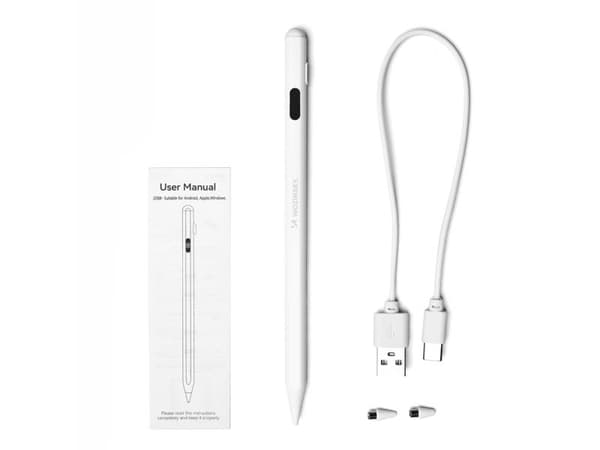 Wozinsky universell aktiv stylus (Android & iOS), vit