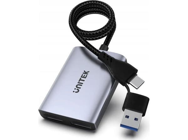 AV-adapter Unitek USB/C till 2x HDMI MST FullHD