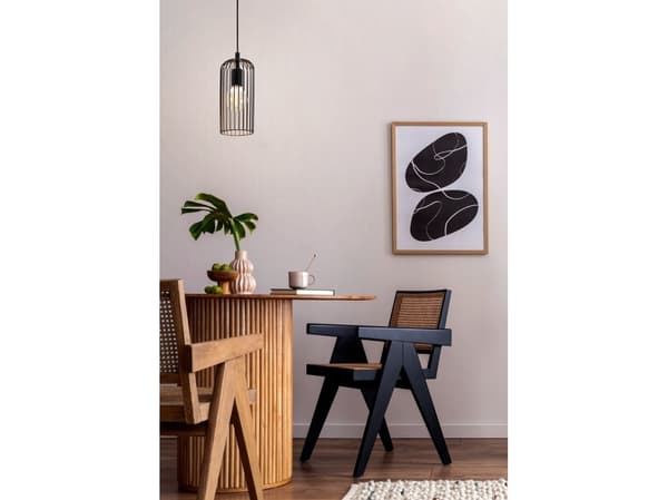EGLO ROCCAMENA pendel Ø130 sort/kobber