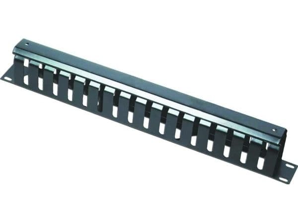 Gembird - Rackpanel för kabelhantering - 1U - 19"