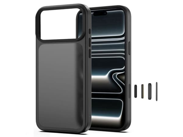 Tech-Protect Magmat CC Case for iPhone 18 Pro / 17 Pro - Matte Black