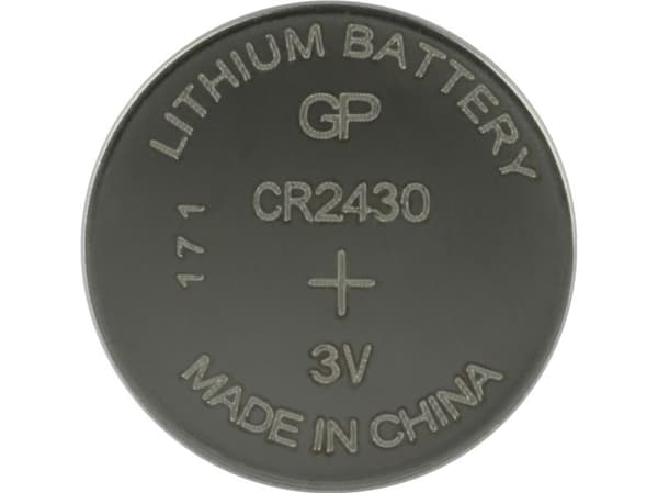 Gp CR2430 batteri 1 stk.