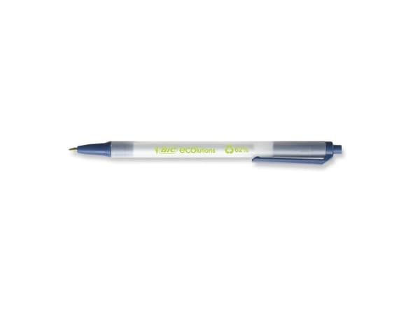 Kuglepen BIC Clic Stic ECOlutions blå - (50 stk.)