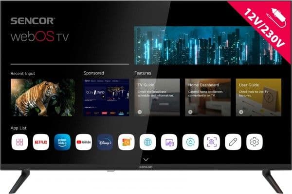 Sencor SLE 32S830MB TV 230/12V