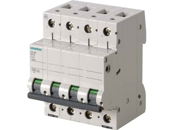 Automatsäkring 6KA 3P+N C 25A - 400V