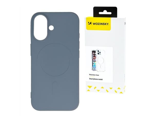 Liquid Silicone Case MagSafe for Samsung Galaxy S25+ - grå