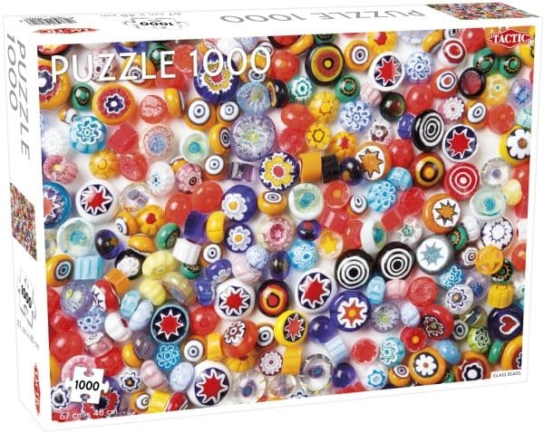 Tactic Glass Beads Pattern 1000 pcs, 1000 stykker, Kunst, 9 år