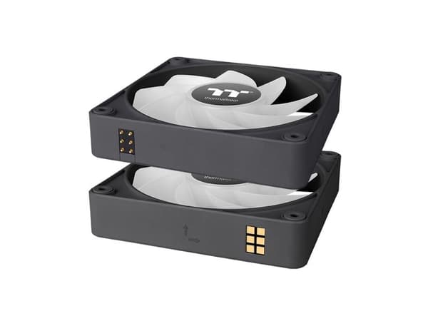 Thermaltake CT120 EX Reverse ARGB Sync - Insert tuulettimella - 120 mm - musta (3 kpl)