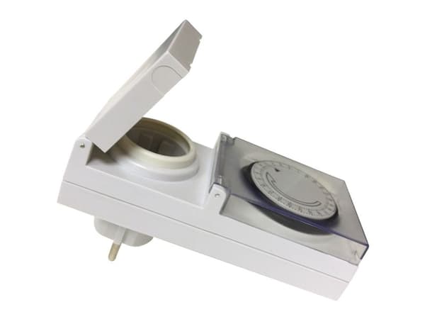 LogiLink ET0006, Silver, IP44, 230 V, 50 hz