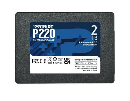 Patriot Memory P220 2TB, 2 TB, 2.5"