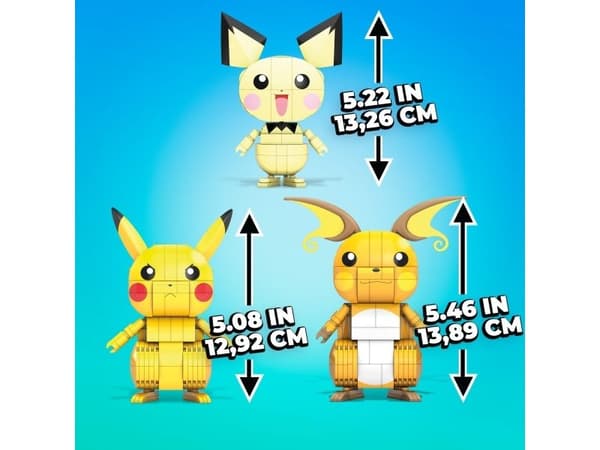Mega Bloks Pokemon Shocking Trio