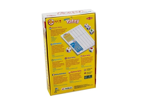 Tactic Animal Yatzy dice game