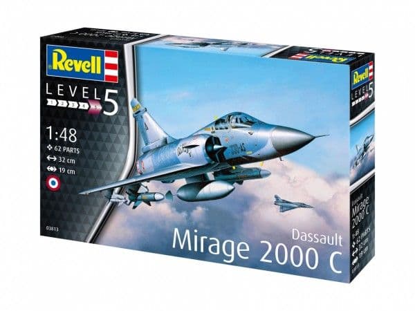 Revell - Dassault Mirage 2000C, 1/48, 03813