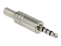 DeLOCK 65546, 3.5 mm, Hopea, Metalli