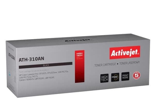 Activejet ATH-310AN, 1200 sider, Sort, 1 stykker
