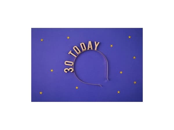 30 Today guld hårbøjle